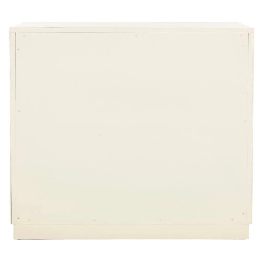 Catalina 3-Drawer Off-White Nightstand Chest by SAFAVIEH 6 Catalina 3-Drawer Off-White Nightstand Chest by SAFAVIEH - Image 4