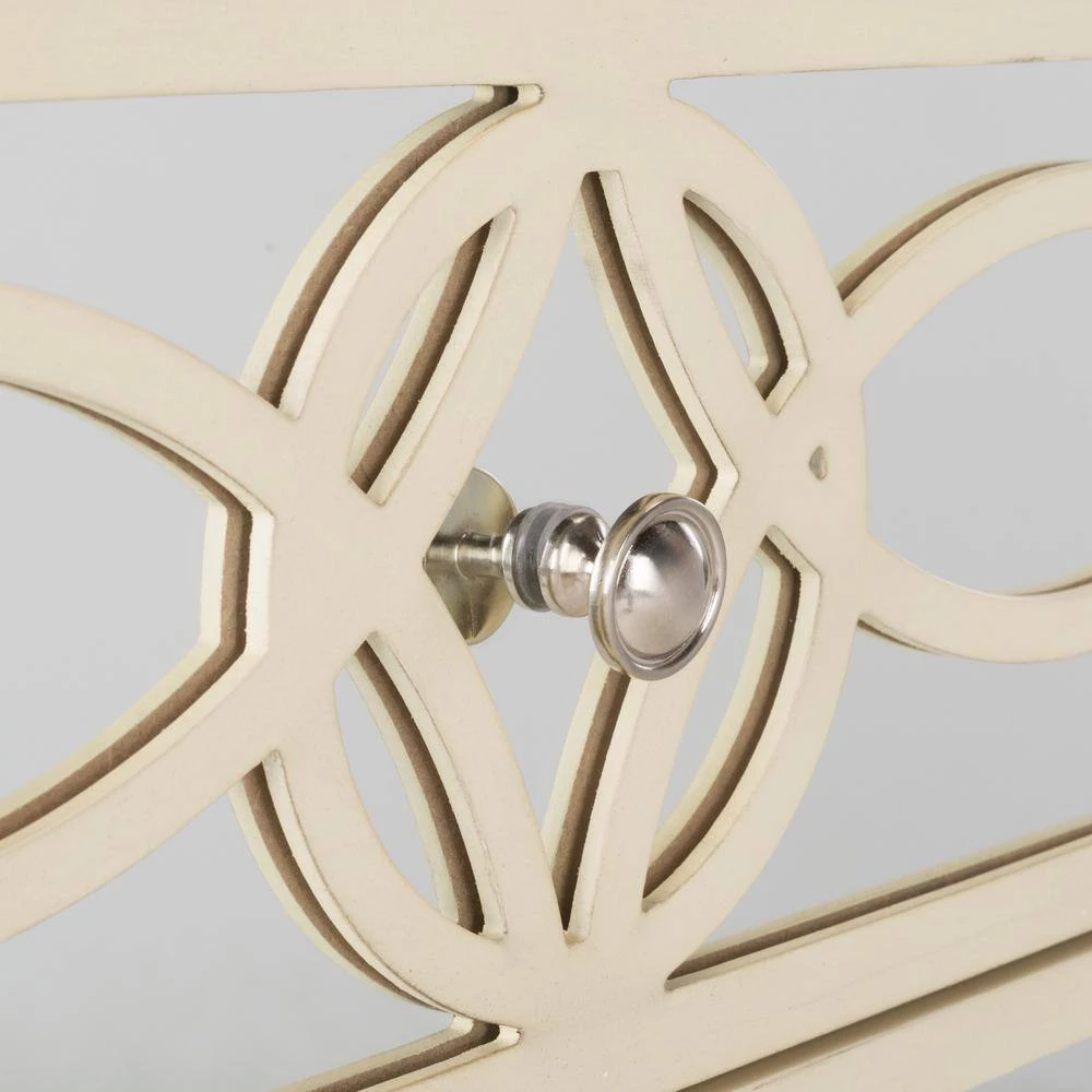 Catalina 3-Drawer Off-White Nightstand Chest by SAFAVIEH 12 Catalina 3-Drawer Off-White Nightstand Chest by SAFAVIEH - Image 10