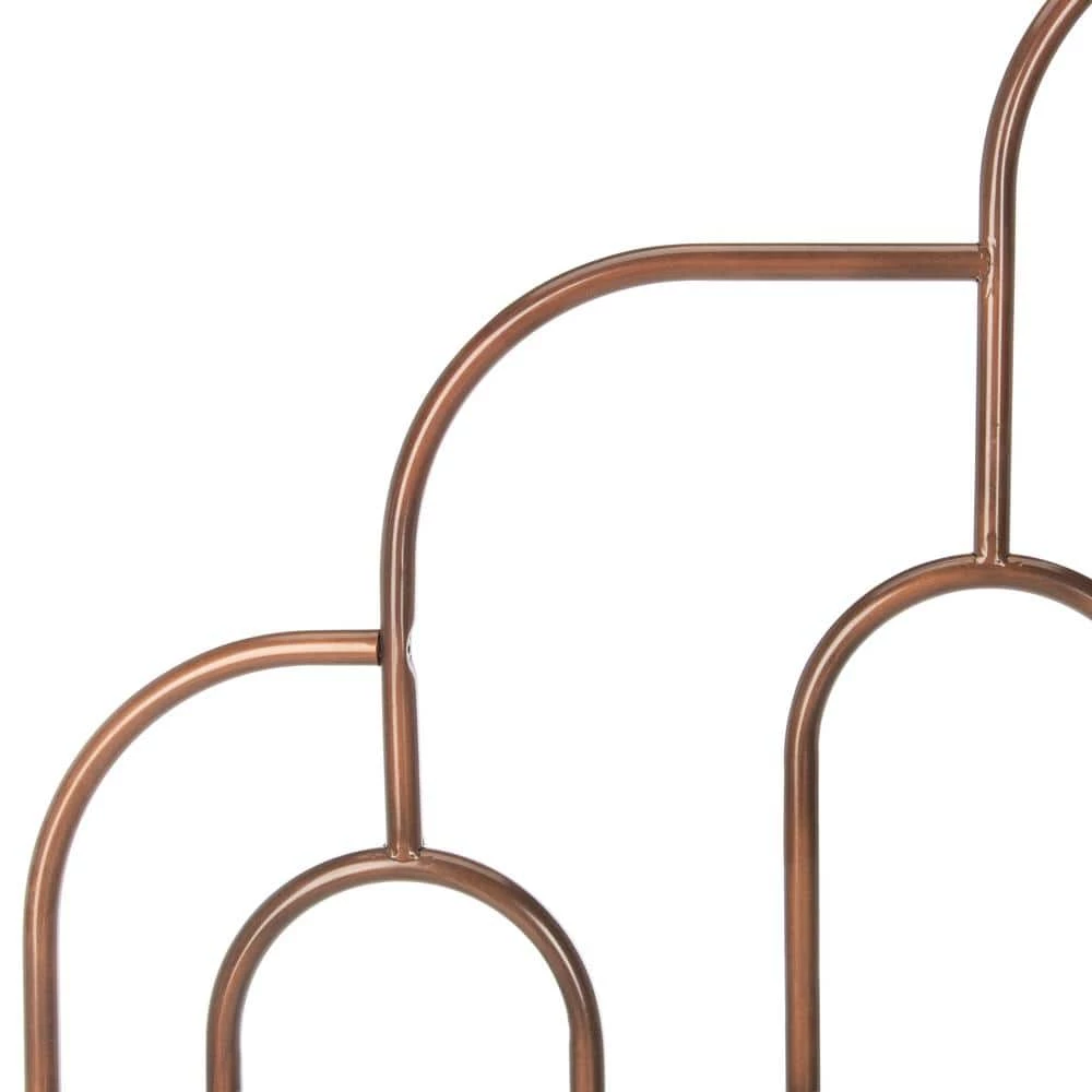 Paloma Bronze Metal Queen Platform Bed by SAFAVIEH 6 Paloma Bronze Metal Queen Platform Bed by SAFAVIEH - Image 5