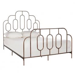Paloma Bronze Metal Queen Platform Bed by SAFAVIEH 11 Paloma Bronze Metal Queen Platform Bed by SAFAVIEH -Safavieh Sales Store antique bronze safavieh panel beds bed6201c q 4f 1000