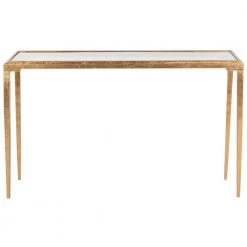 Juliana Gold/Glass Coffee Table by SAFAVIEH