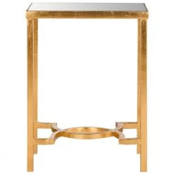 Mita Gold End Table by SAFAVIEH