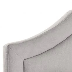 Kerstin Gray Queen Upholstered Headboard by SAFAVIEH -Safavieh Sales Store artic gray safavieh headboards mcr4678b 4f 1000