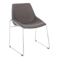 Alexis Ash/Silver Side Chair (Set of 2) by SAFAVIEH -Safavieh Sales Store ash silver safavieh dining chairs dch3000b set2 1f 1000