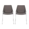 Alexis Ash/Silver Side Chair (Set of 2) by SAFAVIEH -Safavieh Sales Store ash silver safavieh dining chairs dch3000b set2 64 1000