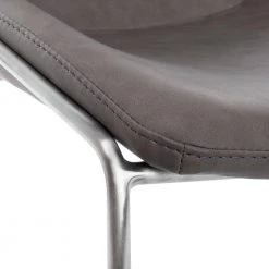 Alexis Ash/Silver Side Chair (Set of 2) by SAFAVIEH -Safavieh Sales Store ash silver safavieh dining chairs dch3000b set2 66 1000