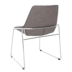 Alexis Ash/Silver Side Chair (Set of 2) by SAFAVIEH -Safavieh Sales Store ash silver safavieh dining chairs dch3000b set2 fa 1000