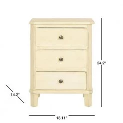 Joe Off-White Storage End Table by SAFAVIEH 9 Joe Off-White Storage End Table by SAFAVIEH -Safavieh Sales Store barley safavieh end side tables amh6629d 40 1000