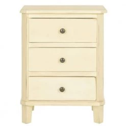 Joe Off-White Storage End Table by SAFAVIEH