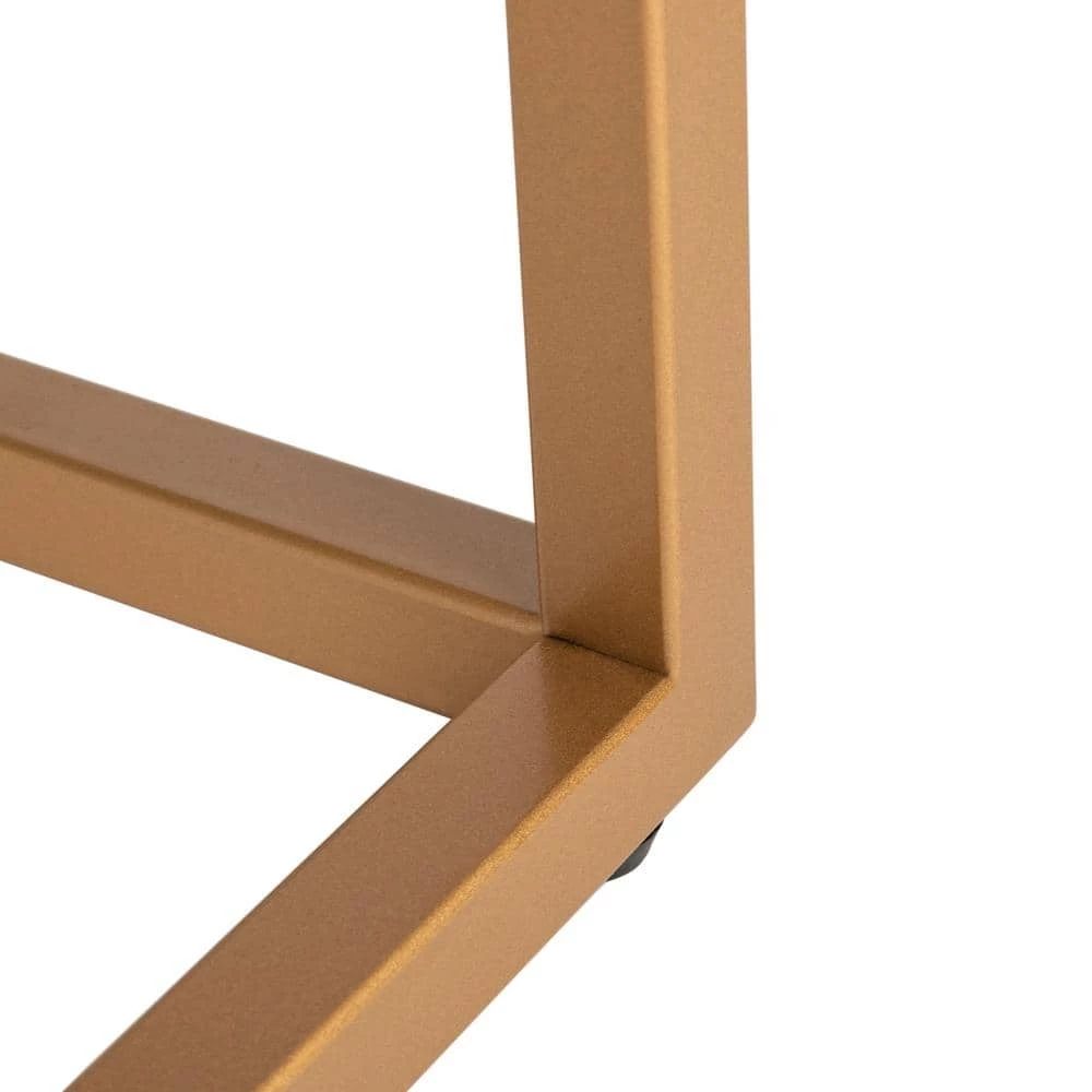 Octavia 54 in. Beige/Black/Gold Console Table by SAFAVIEH 7 Octavia 54 in. Beige/Black/Gold Console Table by SAFAVIEH - Image 5