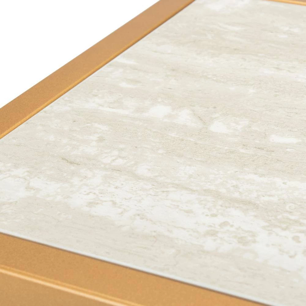 Octavia 54 in. Beige/Black/Gold Console Table by SAFAVIEH 12 Octavia 54 in. Beige/Black/Gold Console Table by SAFAVIEH - Image 10