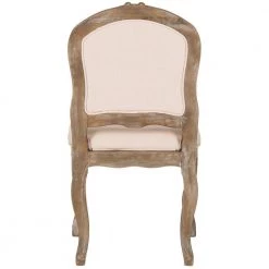 Eloise Beige/Rustic Brown 20 in. Dining Chair (Set of 2) by SAFAVIEH -Safavieh Sales Store beige rustic oak safavieh dining chairs fox6264a set2 76 1000