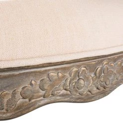 Eloise Beige/Rustic Brown 20 in. Dining Chair (Set of 2) by SAFAVIEH -Safavieh Sales Store beige rustic oak safavieh dining chairs fox6264a set2 77 1000