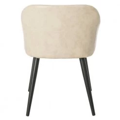 Adalena Beige Leather Accent Chair by SAFAVIEH 23 Adalena Beige Leather Accent Chair by SAFAVIEH -Safavieh Sales Store beige safavieh accent chairs ach7500b 76 1000