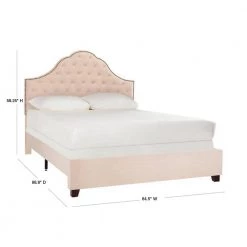 Beckham Off-White Queen Bed by SAFAVIEH 10 Beckham Off-White Queen Bed by SAFAVIEH -Safavieh Sales Store beige safavieh panel beds fox6273c q 40 1000