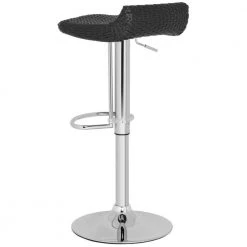 Juji Black/Chrome Adjustable Height Bar Stool by SAFAVIEH -Safavieh Sales Store black chrome safavieh bar stools fox7527b c3 1000