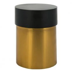 Solstice Black and Gold Side Table by SAFAVIEH