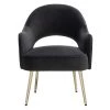 Dublyn Black Upholstered Side Chairs by SAFAVIEH -Safavieh Sales Store black safavieh accent chairs ach4001e 64 1000
