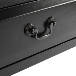 Primrose 2-Drawer Black Wood Console Table by SAFAVIEH 23 Primrose 2-Drawer Black Wood Console Table by SAFAVIEH -Safavieh Sales Store black safavieh console tables cns5706b 76 1000