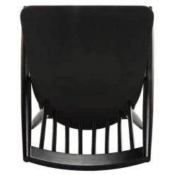 Wren Black 19 in. Dining Chair (Set of 2) by SAFAVIEH -Safavieh Sales Store black safavieh dining chairs dch1000a set2 c3 1000