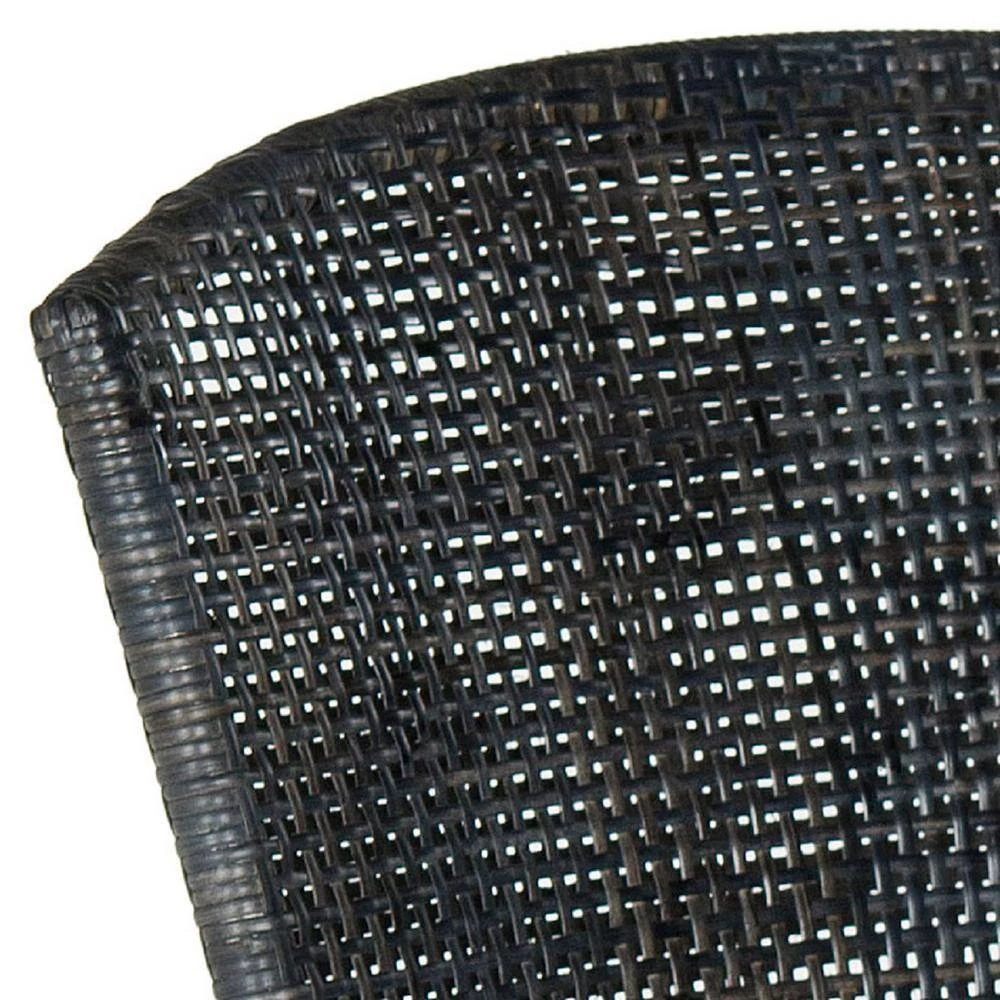 Melita Black/Silver Side Chair (Set of 2) by SAFAVIEH 6 Melita Black/Silver Side Chair (Set of 2) by SAFAVIEH - Image 5