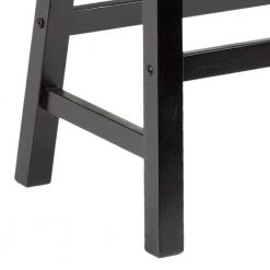 Ronin 4-Piece Black Bar Table Set by SAFAVIEH -Safavieh Sales Store black safavieh dining room sets amh8503a c3 1000