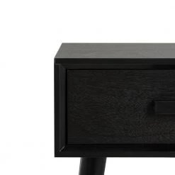 Lyle Black Storage Side Table by SAFAVIEH -Safavieh Sales Store black safavieh end side tables acc5702d 44 1000