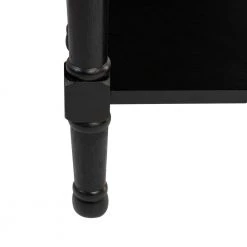 Peyton 19 in. Black Rectangle Wood Storage End Table by SAFAVIEH 18 Peyton 19 in. Black Rectangle Wood Storage End Table by SAFAVIEH -Safavieh Sales Store black safavieh end side tables acc5704b 1d 1000