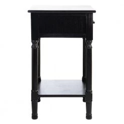 Peyton 19 in. Black Rectangle Wood Storage End Table by SAFAVIEH 21 Peyton 19 in. Black Rectangle Wood Storage End Table by SAFAVIEH -Safavieh Sales Store black safavieh end side tables acc5704b c3 1000