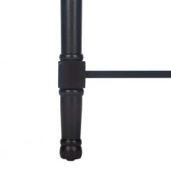 Haines 19 in. Black Rectangle Wood Storage End Table by SAFAVIEH -Safavieh Sales Store black safavieh end side tables acc5720a 1d 1000