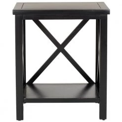 Candence Black End Table by SAFAVIEH