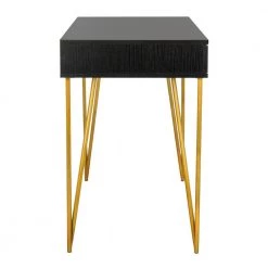 Pine 44 in. 2-Drawer Black Desk by SAFAVIEH 16 Pine 44 in. 2-Drawer Black Desk by SAFAVIEH -Safavieh Sales Store black safavieh writing desks fox2238b 4f 1000