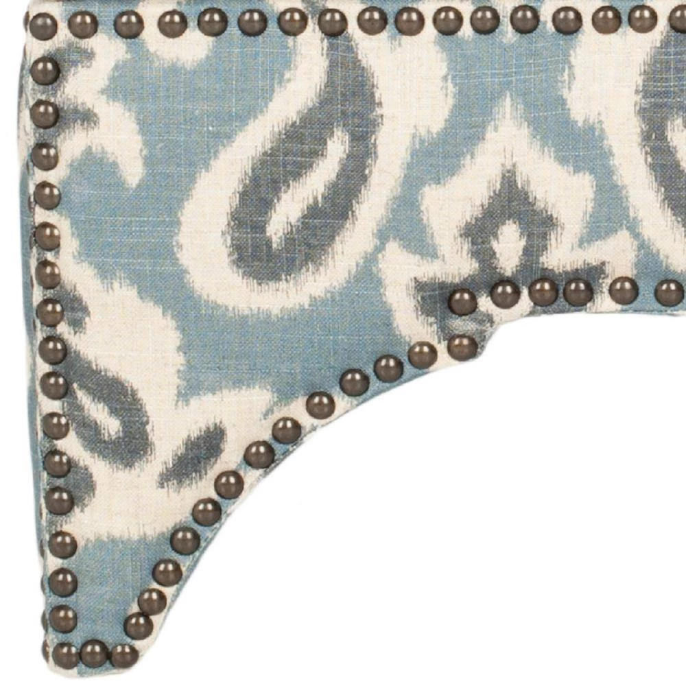 Declan Blue/Gray/Off-White Storage Ottoman by SAFAVIEH 8 Declan Blue/Gray/Off-White Storage Ottoman by SAFAVIEH - Image 6