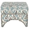 Declan Blue/Gray/Off-White Storage Ottoman by SAFAVIEH 1 Declan Blue/Gray/Off-White Storage Ottoman by SAFAVIEH -Safavieh Sales Store blue natural safavieh ottomans mcr4639e 64 1000