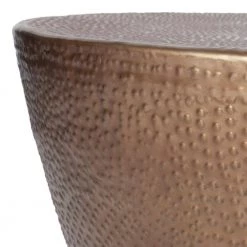 Myrtis 24 in. Dark Gold Coffee Table by SAFAVIEH -Safavieh Sales Store brass safavieh coffee tables fox3232a 4f 1000