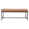 Chase Brown/Black Upholstered Entryway Bench by SAFAVIEH -Safavieh Sales Store brown black safavieh bedroom benches bch6204a 64 1000