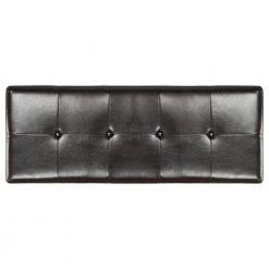 Kerrie Brown Upholstered Storage Entryway Bench by SAFAVIEH -Safavieh Sales Store brown black safavieh bedroom benches hud8229a a0 1000