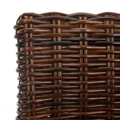 Cypress 29.5 in. Brown Bar Stool by SAFAVIEH -Safavieh Sales Store brown croco safavieh bar stools fox6502a 1f 1000