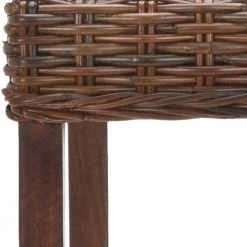 Cypress 29.5 in. Brown Bar Stool by SAFAVIEH -Safavieh Sales Store brown croco safavieh bar stools fox6502a 44 1000