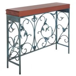 Cynthia 42 in. Brown Wood Console Table by SAFAVIEH -Safavieh Sales Store brown safavieh console tables amh4055a 4f 1000