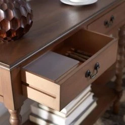 Athena Brown 2-Drawer Console Table by SAFAVIEH -Safavieh Sales Store brown safavieh console tables cns5702c 44 1000