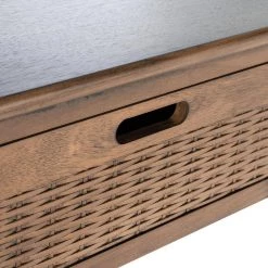 Landers Brown 3-Drawer Console Table by SAFAVIEH -Safavieh Sales Store brown safavieh console tables cns5711c 76 1000