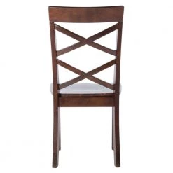 Ainslee Brown Dining Chair (Set of 2) by SAFAVIEH -Safavieh Sales Store brown safavieh dining chairs dch9217a set2 44 1000