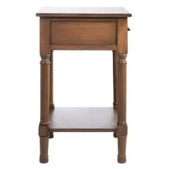 Peyton 19 in. Brown Rectangle Wood Storage End Table by SAFAVIEH -Safavieh Sales Store brown safavieh end side tables acc5704c c3 1000