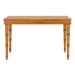 Noely 47 in. 1-Drawer Brown Writing Desk by SAFAVIEH -Safavieh Sales Store brown safavieh writing desks dsk3500b 1f 1000