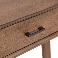 Remy 42 in. Brown 1-Drawer Wood Writing Desk by SAFAVIEH -Safavieh Sales Store brown safavieh writing desks dsk5700c 76 1000