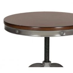 Wildomar 24 in. Dark Red Swivel Cushioned Bar Stool by SAFAVIEH -Safavieh Sales Store burnt oak safavieh bar stools fox6226a c3 1000