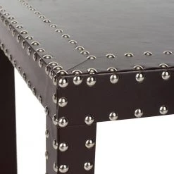 Lena Dark Gray End Table by SAFAVIEH -Safavieh Sales Store charcoal safavieh end side tables fox9503b 31 1000