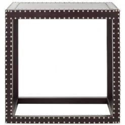 Lena Dark Gray End Table by SAFAVIEH