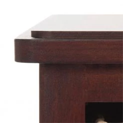 American Home 47 in. Red Wood TV Stand by SAFAVIEH -Safavieh Sales Store cherry safavieh tv stands amh5745c fa 1000